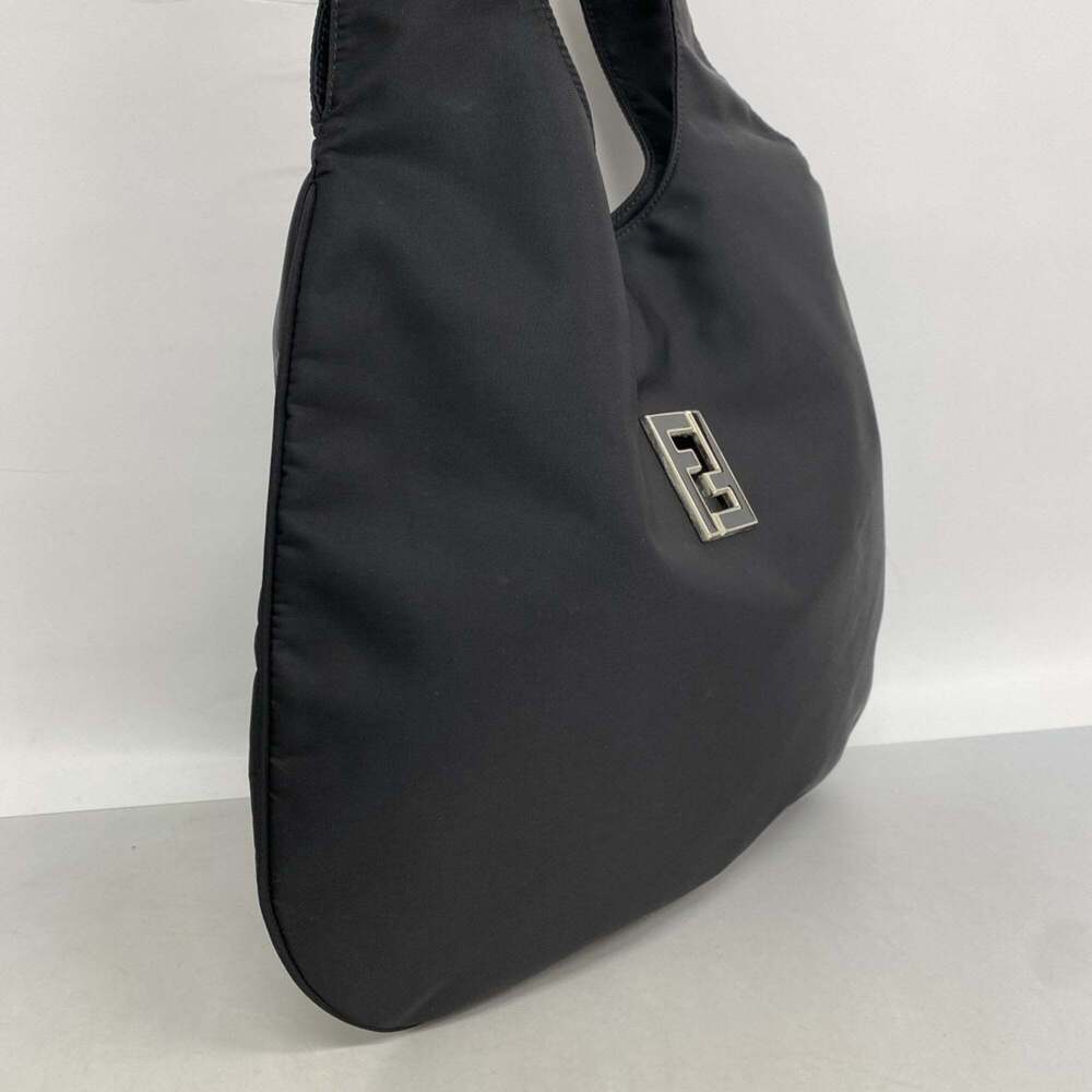Fendi Shoulder Bag, Nylon, Black, Women's - Picture 2 of 9